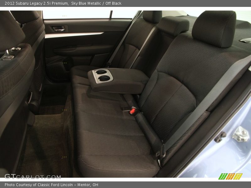 Sky Blue Metallic / Off Black 2012 Subaru Legacy 2.5i Premium
