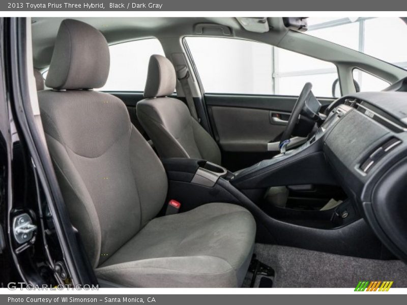 Black / Dark Gray 2013 Toyota Prius Three Hybrid