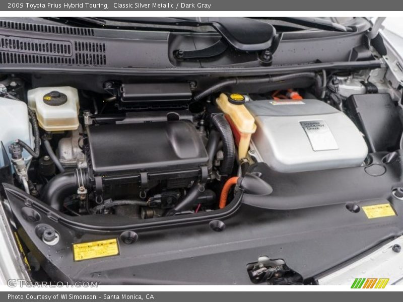 Classic Silver Metallic / Dark Gray 2009 Toyota Prius Hybrid Touring