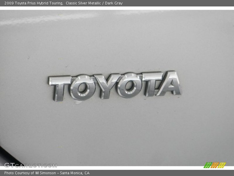 Classic Silver Metallic / Dark Gray 2009 Toyota Prius Hybrid Touring
