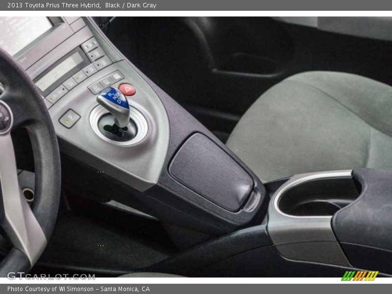 Black / Dark Gray 2013 Toyota Prius Three Hybrid