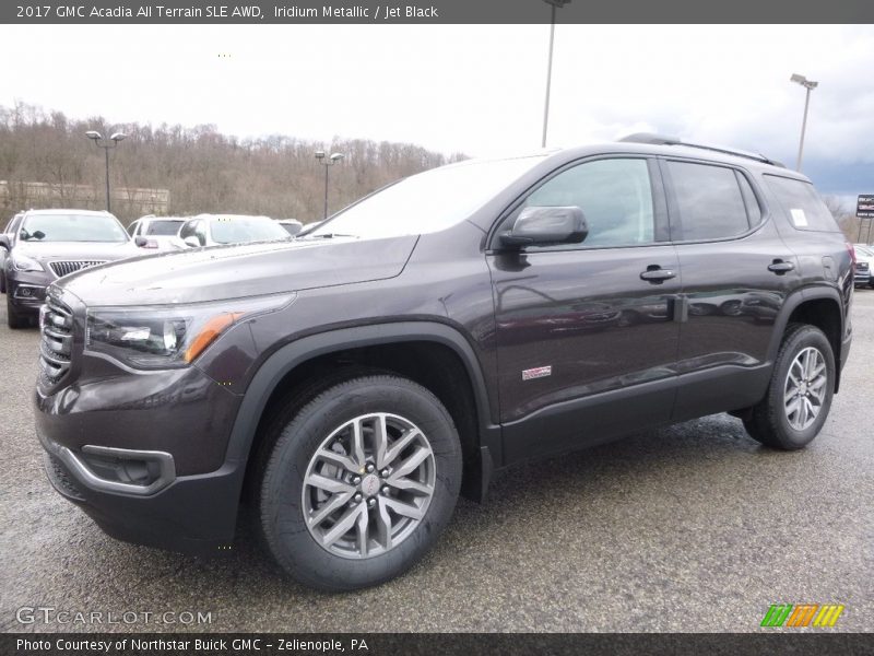 Iridium Metallic / Jet Black 2017 GMC Acadia All Terrain SLE AWD