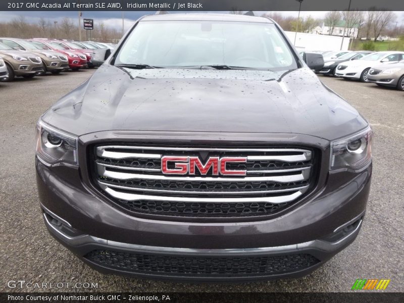 Iridium Metallic / Jet Black 2017 GMC Acadia All Terrain SLE AWD