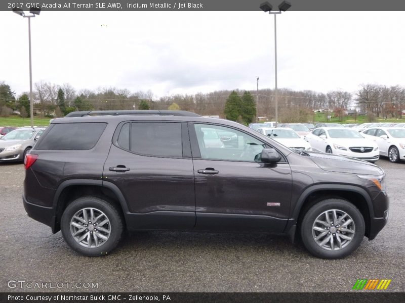 Iridium Metallic / Jet Black 2017 GMC Acadia All Terrain SLE AWD