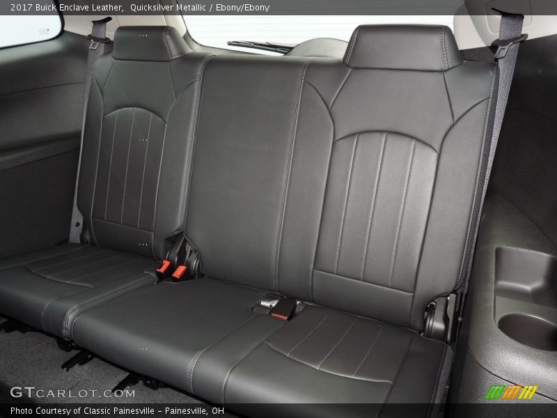 Quicksilver Metallic / Ebony/Ebony 2017 Buick Enclave Leather