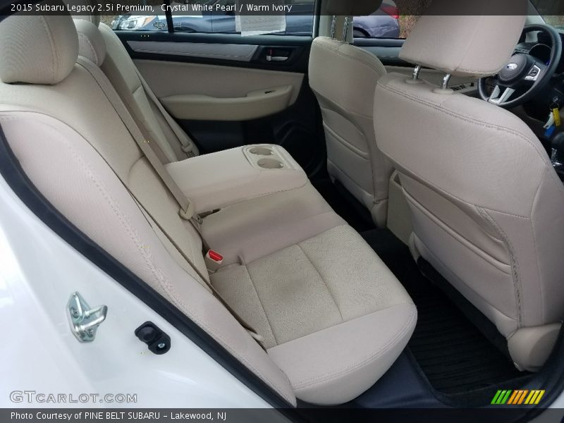 Crystal White Pearl / Warm Ivory 2015 Subaru Legacy 2.5i Premium