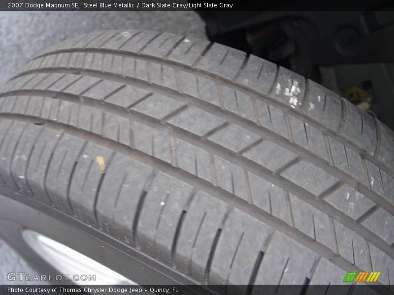 Steel Blue Metallic / Dark Slate Gray/Light Slate Gray 2007 Dodge Magnum SE