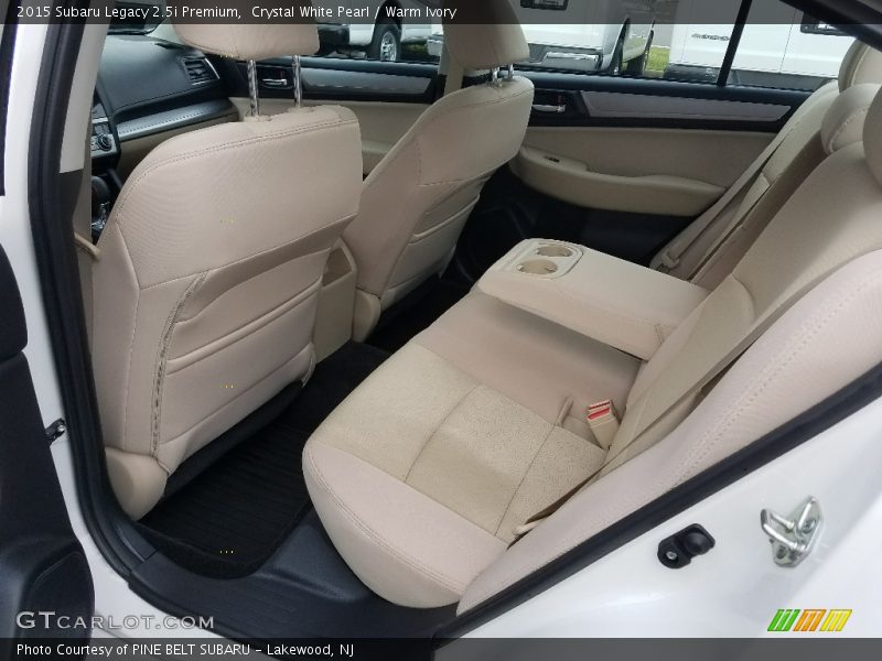 Crystal White Pearl / Warm Ivory 2015 Subaru Legacy 2.5i Premium