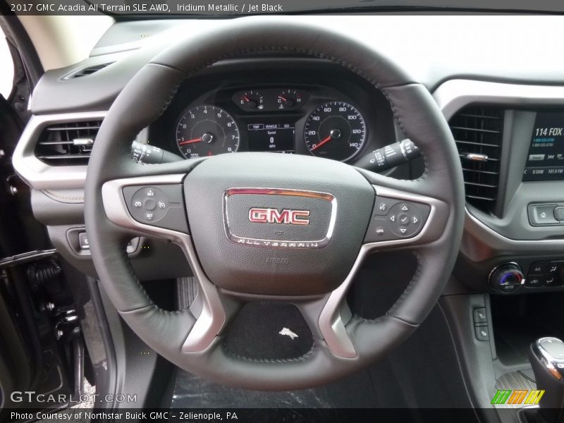 Iridium Metallic / Jet Black 2017 GMC Acadia All Terrain SLE AWD