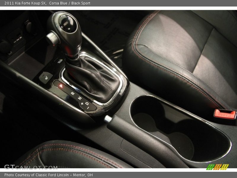 Corsa Blue / Black Sport 2011 Kia Forte Koup SX