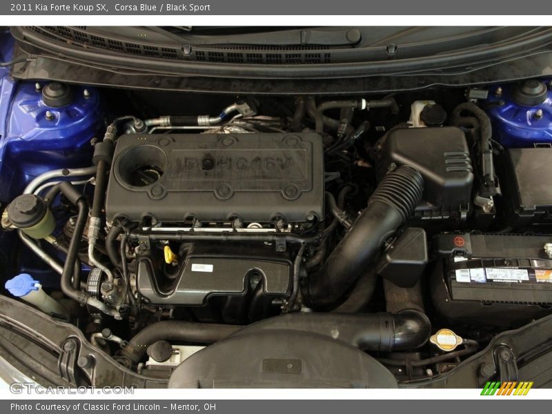 Corsa Blue / Black Sport 2011 Kia Forte Koup SX