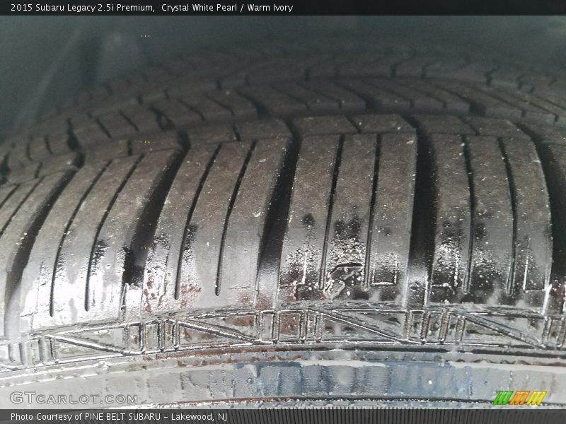 Crystal White Pearl / Warm Ivory 2015 Subaru Legacy 2.5i Premium