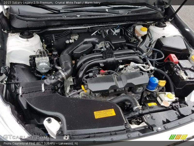 Crystal White Pearl / Warm Ivory 2015 Subaru Legacy 2.5i Premium