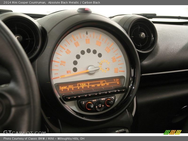 Absolute Black Metallic / Carbon Black 2014 Mini Cooper Countryman