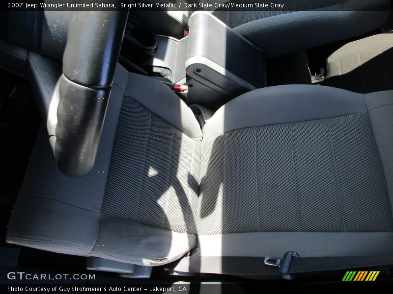 Bright Silver Metallic / Dark Slate Gray/Medium Slate Gray 2007 Jeep Wrangler Unlimited Sahara