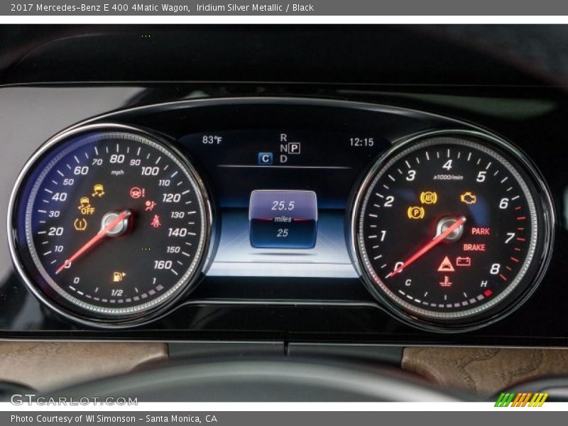 Iridium Silver Metallic / Black 2017 Mercedes-Benz E 400 4Matic Wagon