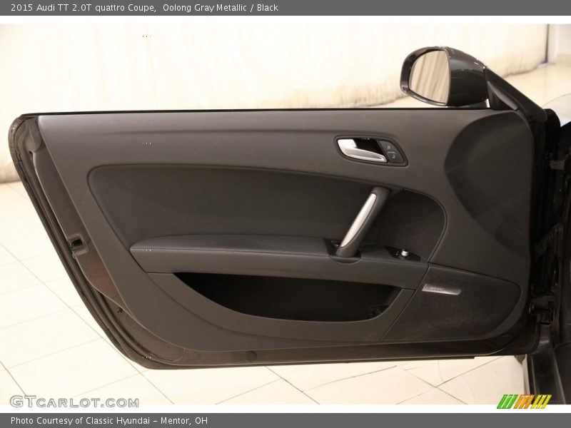 Oolong Gray Metallic / Black 2015 Audi TT 2.0T quattro Coupe