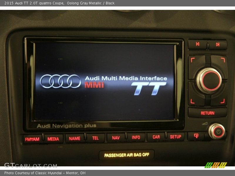 Oolong Gray Metallic / Black 2015 Audi TT 2.0T quattro Coupe