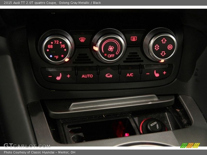 Oolong Gray Metallic / Black 2015 Audi TT 2.0T quattro Coupe