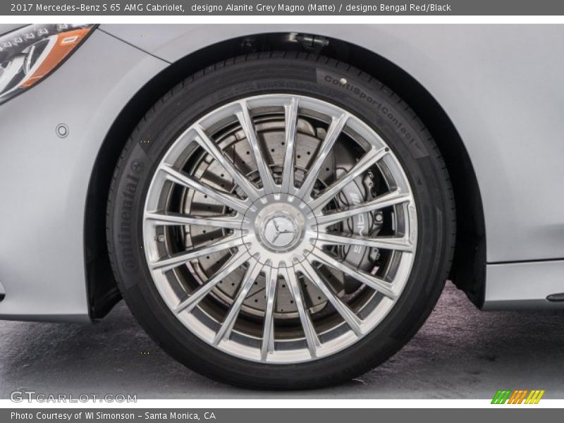  2017 S 65 AMG Cabriolet Wheel