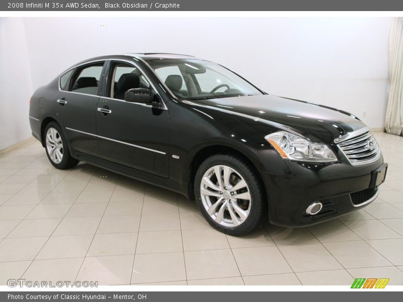Black Obsidian / Graphite 2008 Infiniti M 35x AWD Sedan