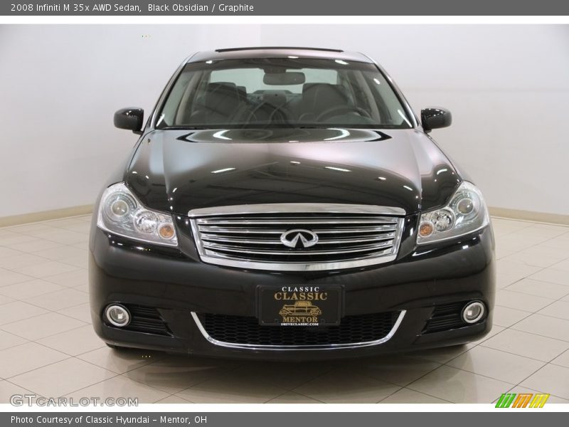 Black Obsidian / Graphite 2008 Infiniti M 35x AWD Sedan