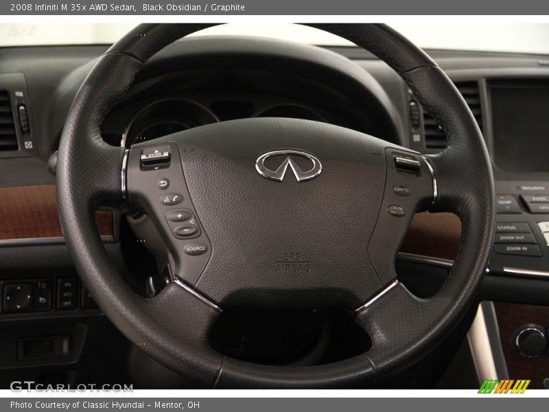 Black Obsidian / Graphite 2008 Infiniti M 35x AWD Sedan