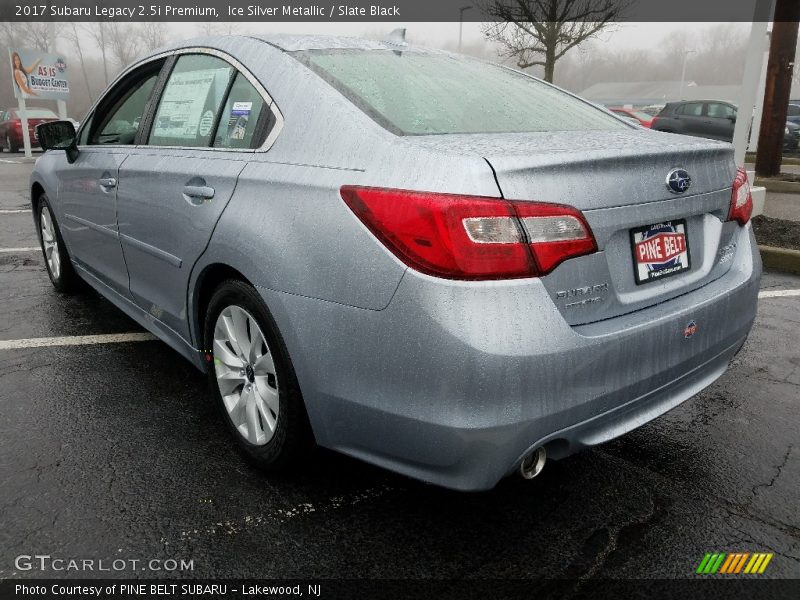 Ice Silver Metallic / Slate Black 2017 Subaru Legacy 2.5i Premium