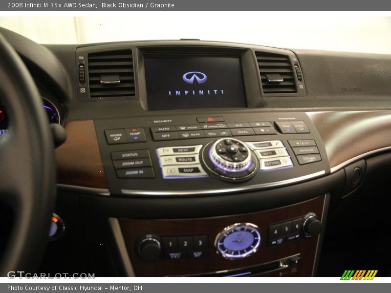 Black Obsidian / Graphite 2008 Infiniti M 35x AWD Sedan