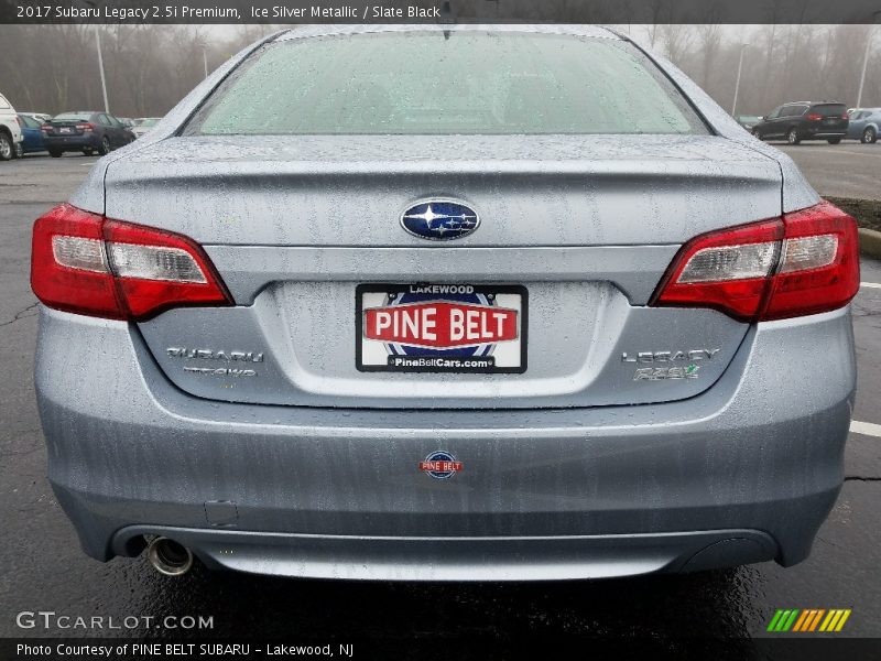 Ice Silver Metallic / Slate Black 2017 Subaru Legacy 2.5i Premium
