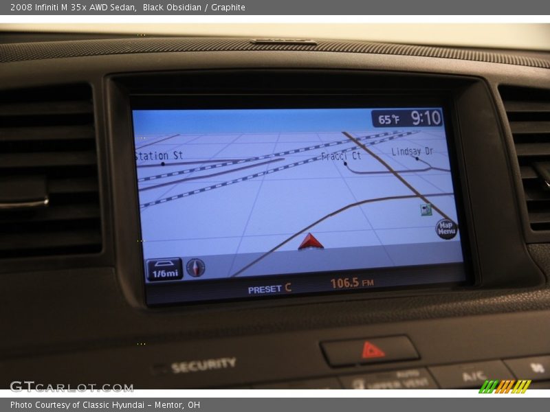 Black Obsidian / Graphite 2008 Infiniti M 35x AWD Sedan