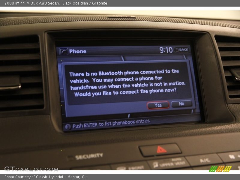 Black Obsidian / Graphite 2008 Infiniti M 35x AWD Sedan