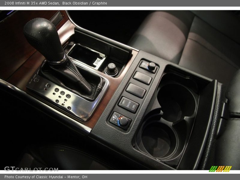 Black Obsidian / Graphite 2008 Infiniti M 35x AWD Sedan