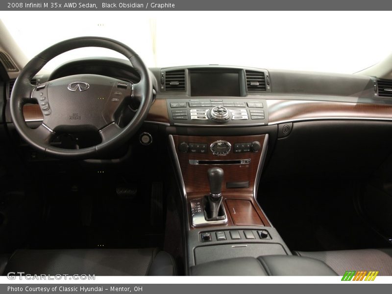 Black Obsidian / Graphite 2008 Infiniti M 35x AWD Sedan