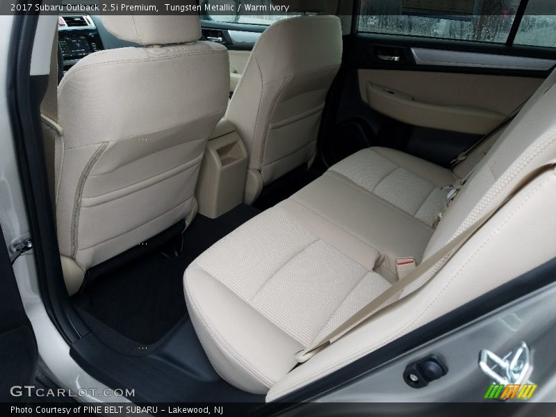 Tungsten Metallic / Warm Ivory 2017 Subaru Outback 2.5i Premium