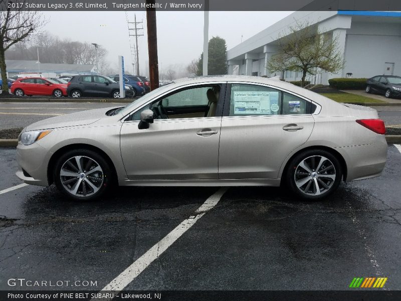 Tungsten Metallic / Warm Ivory 2017 Subaru Legacy 3.6R Limited