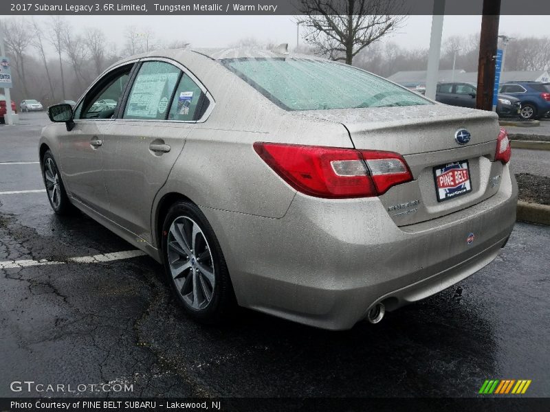 Tungsten Metallic / Warm Ivory 2017 Subaru Legacy 3.6R Limited