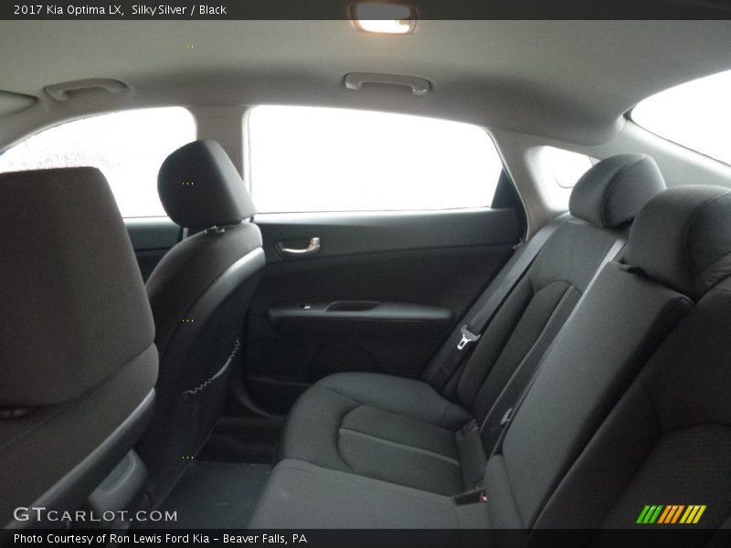 Silky Silver / Black 2017 Kia Optima LX