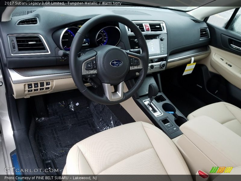 Tungsten Metallic / Warm Ivory 2017 Subaru Legacy 3.6R Limited
