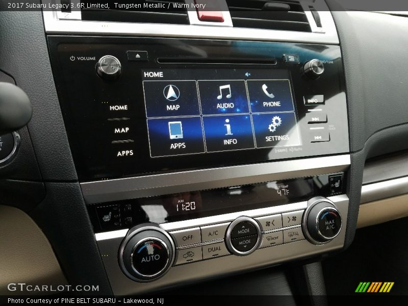 Tungsten Metallic / Warm Ivory 2017 Subaru Legacy 3.6R Limited