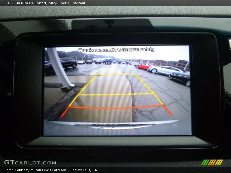 Silky Silver / Charcoal 2017 Kia Niro EX Hybrid