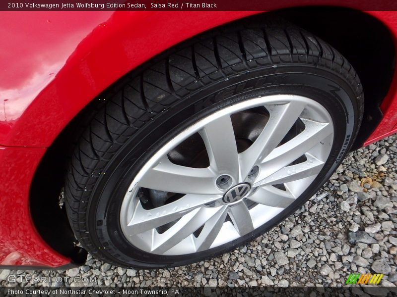 Salsa Red / Titan Black 2010 Volkswagen Jetta Wolfsburg Edition Sedan