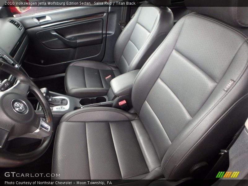 Salsa Red / Titan Black 2010 Volkswagen Jetta Wolfsburg Edition Sedan