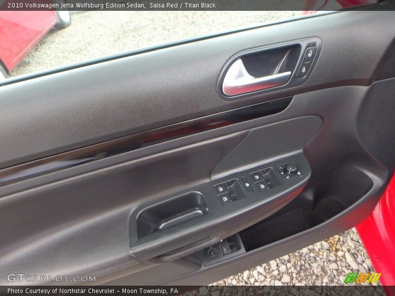 Salsa Red / Titan Black 2010 Volkswagen Jetta Wolfsburg Edition Sedan