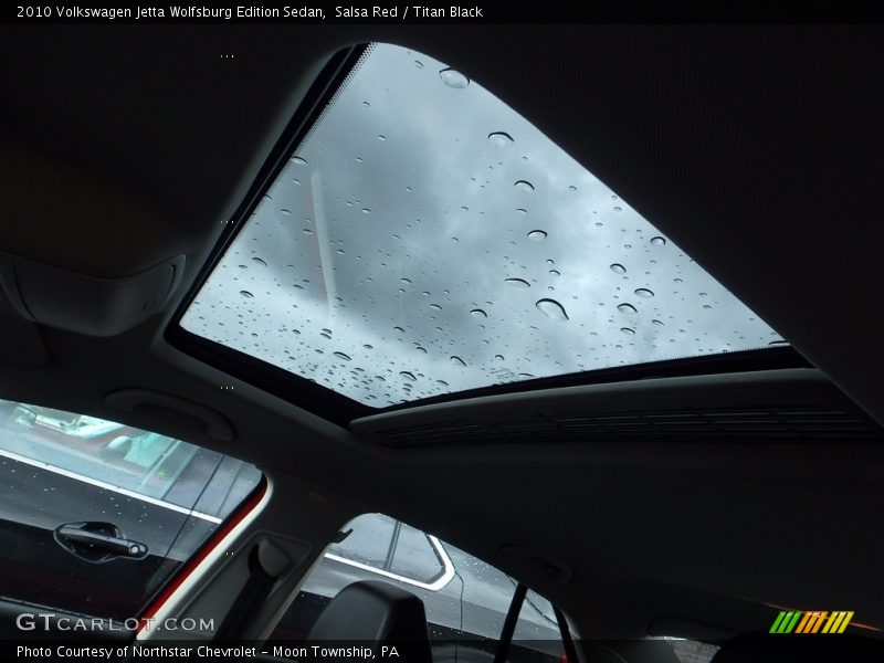 Salsa Red / Titan Black 2010 Volkswagen Jetta Wolfsburg Edition Sedan