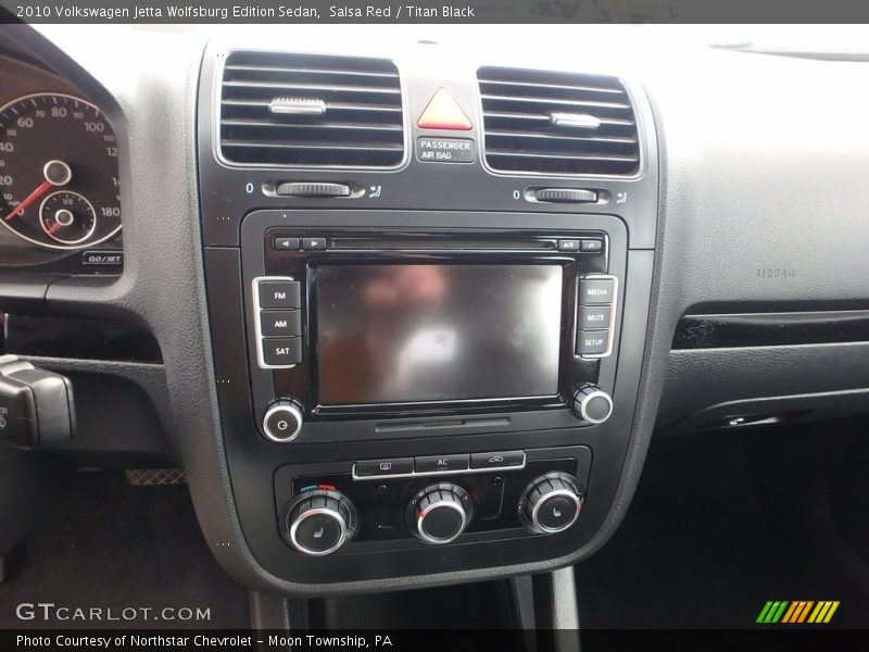Salsa Red / Titan Black 2010 Volkswagen Jetta Wolfsburg Edition Sedan
