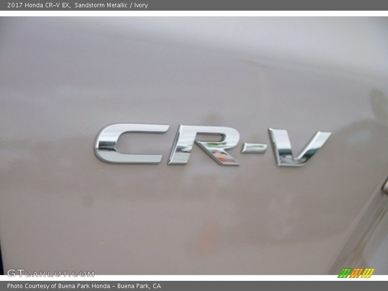 Sandstorm Metallic / Ivory 2017 Honda CR-V EX