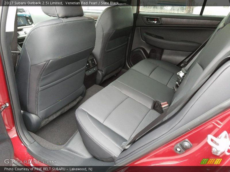 Venetian Red Pearl / Slate Black 2017 Subaru Outback 2.5i Limited