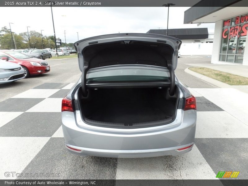 Slate Silver Metallic / Graystone 2015 Acura TLX 2.4