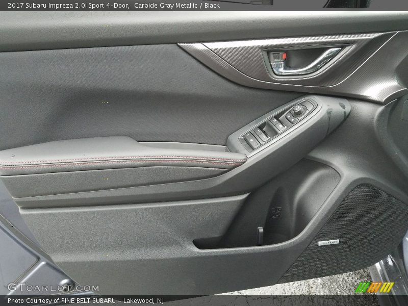 Carbide Gray Metallic / Black 2017 Subaru Impreza 2.0i Sport 4-Door